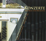 the album cover for Bach, C.P.E. / Johann Christian Bach Akademie - Konzerte fuer Orgel und Orchester