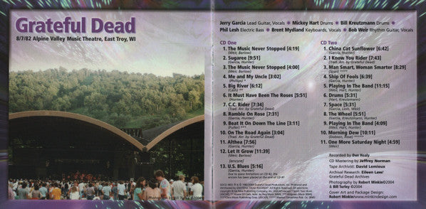 Grateful Dead* : Dick's Picks 32: 8/7/82 Alpine Valley Music Theatre, East Troy, WI (2xHDCD, Album)