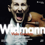 the album cover for Antoine Tamestit - Widmann: Viola Concerto Jagdquartett Duets