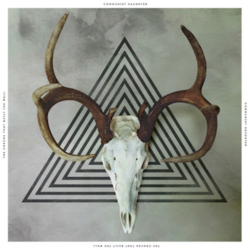 the album cover for Communist Daughter - Cracks That Built The Wall