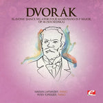 the album cover for Dvorak - Slavonic Dance 4 Four Hand Piano F Maj 46