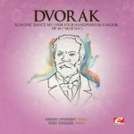 the album cover for Dvorak - Slavonic Dance 5 Four Hand Piano a Maj 46