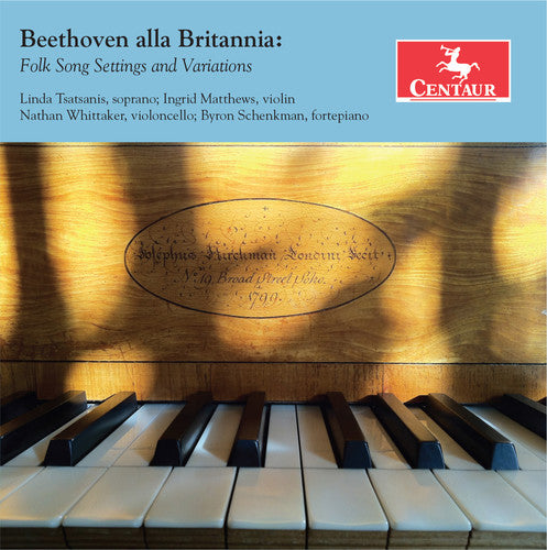 the album cover for Beethoven / Tsatsanis / Matthews / Whittaker - Beethoven alla Britannia