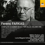 the album cover for MiklÃ³s PerÃ©nyi - Ferenc Farkas: Chamber Music for Cello Vol 1