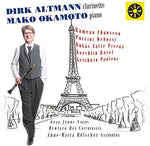 the album cover for Chausson / Altmann / Okamoto - Paris