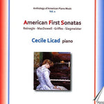 the album cover for Reinagle / Licad - American First Sonatas