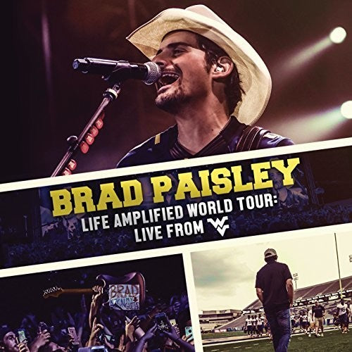 Brad Paisley - Gira mundial Life Amplified: En vivo desde Wvu (CD)