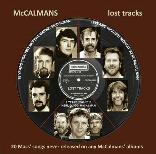 the album cover for Mccalmans - Lost Tracks