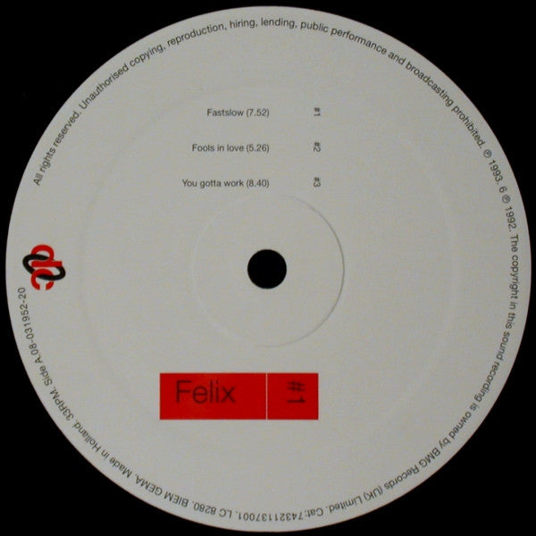 Felix : #1 (LP, Album)