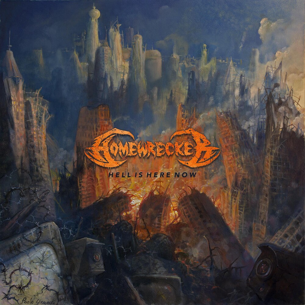 the album cover for Homewrecker - Hell Is Here Now