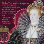 the album cover for Cardinalls Musick - Tallis: The Votive Antiphons