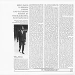Miles Davis : In Person (Friday And Saturday Nights At The Blackhawk, San Francisco) (2xLP, Album, Ltd, Num, RE, RM, 180)