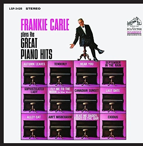 the album cover for Frankie Carle - Frankie Carle Plays the Great Piano Hits
