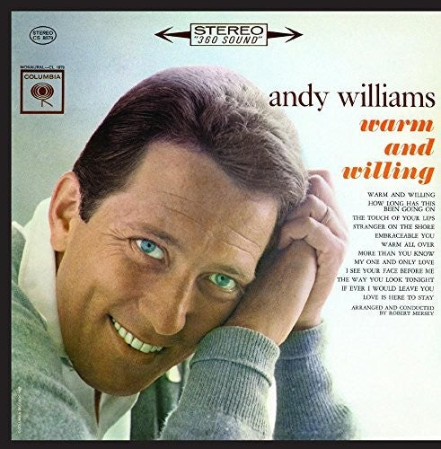 the album cover for Andy Ailliams - Warm and Willing