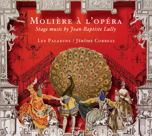 the album cover for Charpentier / Lully / Les Paladins / Correas - Moliere a l'opera