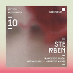 the album cover for Beil / Ensemble Musikfabrik / Brutscher - Sterben