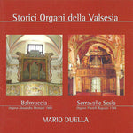 the album cover for Mario Duella - Storici Organi Della Valsesia