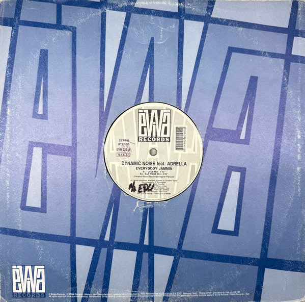 Dynamic Noise Featuring Adrella : Everybody Jammin (The Black Sides) (12", W/Lbl, Sti)