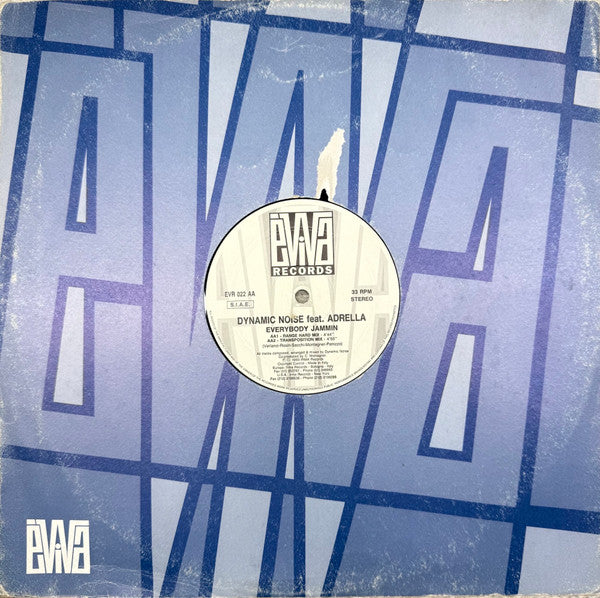 Dynamic Noise Featuring Adrella : Everybody Jammin (The Black Sides) (12", W/Lbl, Sti)