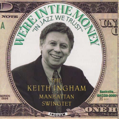 the album cover for Keith Ingham Manhattan Swingte - We're In The Money