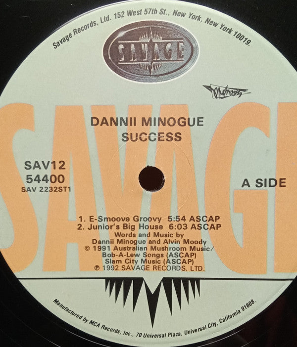 Dannii Minogue : Success (12", Single)