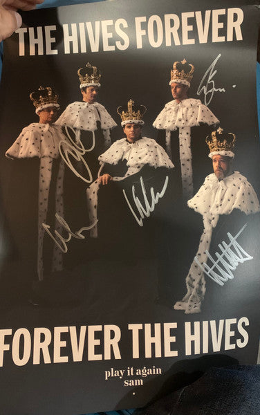 The Hives : The Hives Forever Forever The Hives (LP, Album, Ltd, Gol)