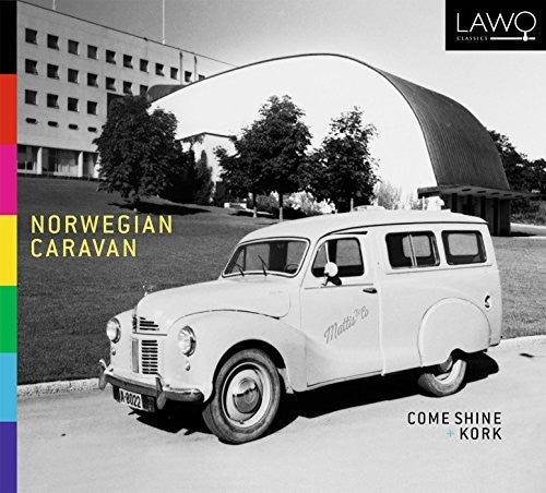 the album cover for Skomsvoll / Tizol / Come Shine - Norwegian Caravan