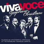 the album cover for Mc Afee / J Bach S / Voce / Ugarte - Viva Voce - Symphonic Christmas