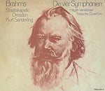 the album cover for Brahms / Kurt Sanderling - Brahms: Die Vier Symphonien / Haydn: Variatiions