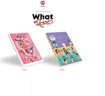 TWICE - What Is Love? - ランダムカバー - フォトブック、フォトカード、スクラッチフォトカード、ポストカード、歌詞ブック + ステッカー (CD)