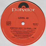 Level 42 : Something About You (12", HRM)