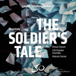 the album cover for Roman Simovic - Stravinsky: The Soldier's Tale
