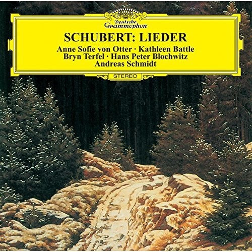 the album cover for Schubert - Schubert: Lieder
