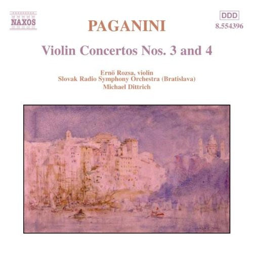 the album cover for M.V. SCHILLINGS - Violin Concertos 3 & 4