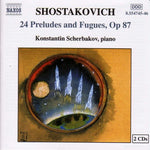 the album cover for Konstantin Scherbakov - 24 Preludes & Fugues Op 87