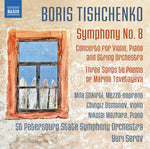 the album cover for Tishchenko / Osmanov / Mazhara / Serov - Boris Tishchenko: Symphony No. 8
