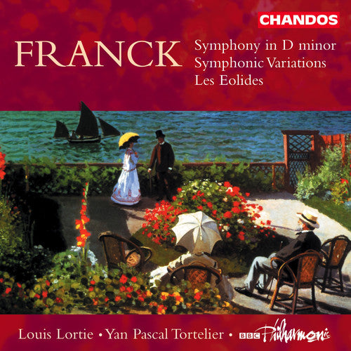 the album cover for Yan Pascal Tortelier - Symphony in D minor / Symphonic Variations