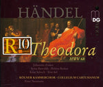 the album cover for Georg Friedrich Handel - Theodora