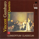 the album cover for Vincent Gambaro - Wind Quartets
