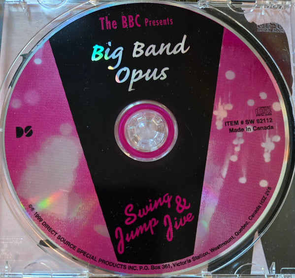 Various : The BBC Presents:Swing Jump & Jive - Big Band Opus (CD, Comp)