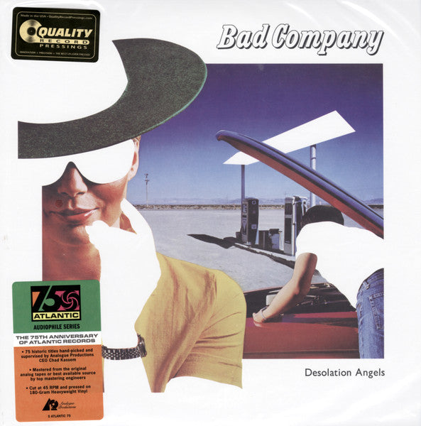 Bad Company (3) : Desolation Angels (2x12", Album, Ltd, Num, RE, RM, 180)