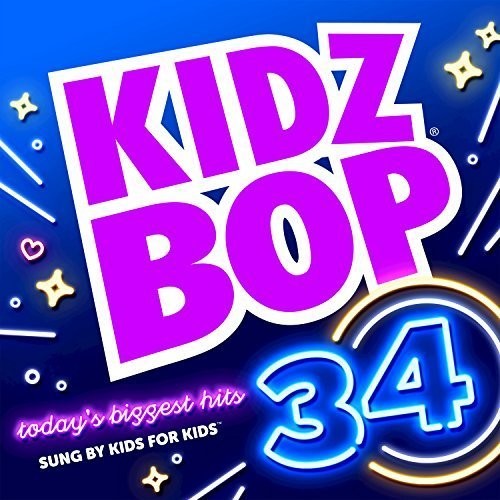 the album cover for Kidz Bop - Kidz Bop 34