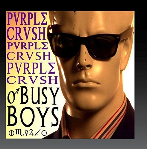 the album cover for Purple Crush - Busy Boys Remix - EP
