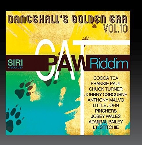 the album cover for Dancehalls Golden Era 10 Cat Paw Riddim / Var - Dancehall's Golden Era, Vol.10 - Cat Paw Riddim