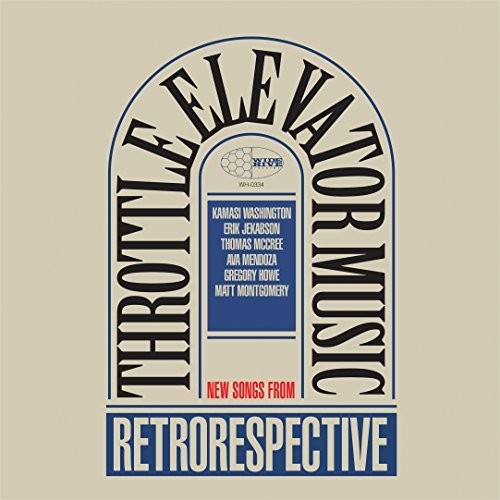the album cover for Throttle Elevator Music - Retrorespective