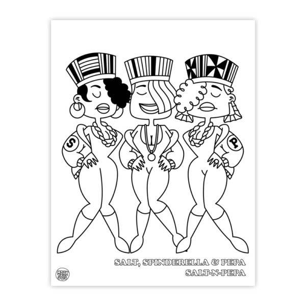 Mark 563 - Hip Hop Coloring Book (Coloring Book)
