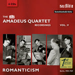 the album cover for Amadeus Quartet - Romanticism: The RIAS Amadeus Quartet Recordings, Vol. 5