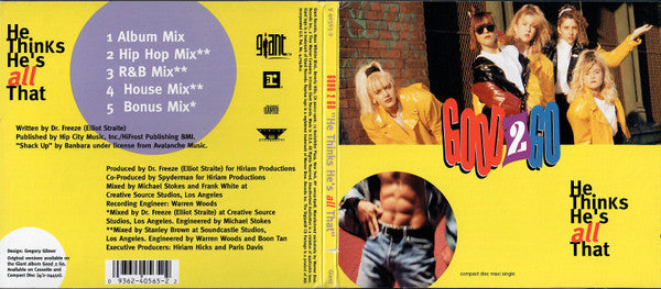Good 2 Go : He Thinks He's All That (CD, Maxi)