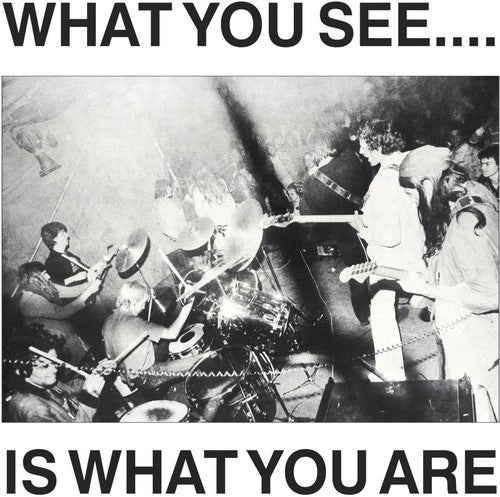 the album cover for Here & Now & Alternative Tv - What You See Is What You Are