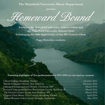 the album cover for Britten / Paulus / Silvestri / Mansfield - Homeward Bound